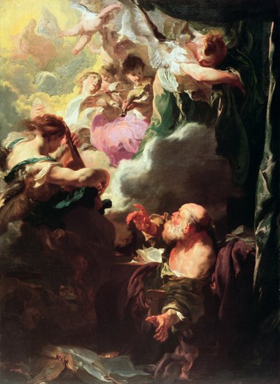 The Ecstasy of St. Paul by Johann Liss or Lis or von Lys